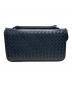 BOTTEGA VENETA（ボッテガベネタ）の古着「イントレチャートロングウォレット」｜ネイビー