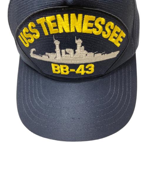 U'S NAVY（ユーエスネイビー）U'S NAVY (ユーエスネイビー) キャップ ネイビー サイズ:FREEの古着・服飾アイテム