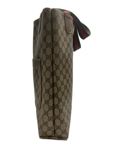 GUCCI（グッチ）GUCCI (グッチ) ウェビングシェリートート ベージュの古着・服飾アイテム