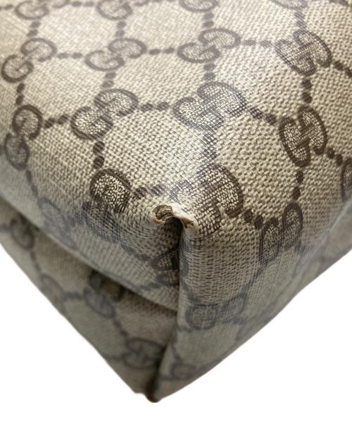 GUCCI（グッチ）GUCCI (グッチ) ウェビングシェリートート ベージュの古着・服飾アイテム