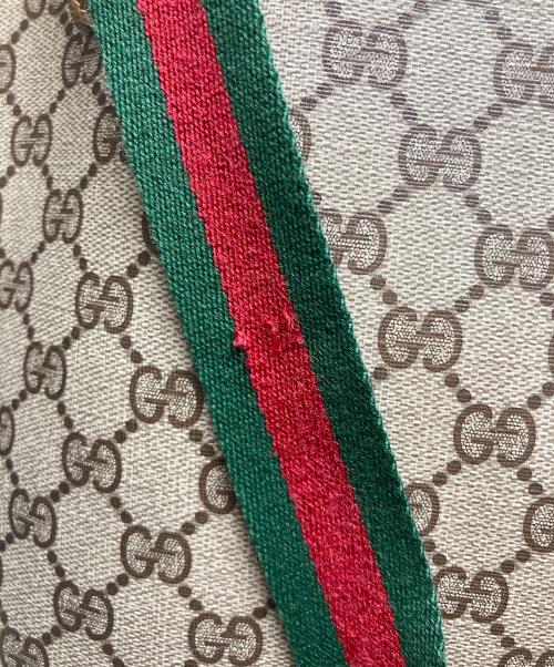 GUCCI（グッチ）GUCCI (グッチ) ウェビングシェリートート ベージュの古着・服飾アイテム