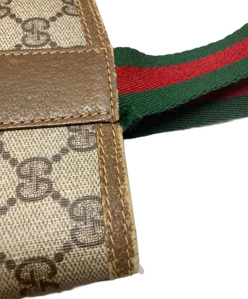 GUCCI（グッチ）GUCCI (グッチ) ウェビングシェリートート ベージュの古着・服飾アイテム