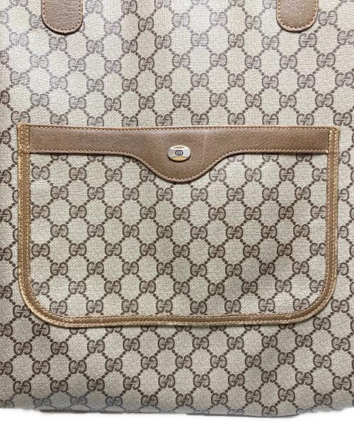 GUCCI（グッチ）GUCCI (グッチ) ウェビングシェリートート ベージュの古着・服飾アイテム
