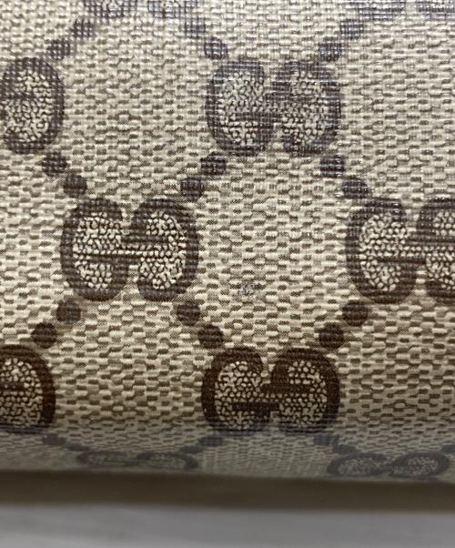 GUCCI（グッチ）GUCCI (グッチ) ウェビングシェリートート ベージュの古着・服飾アイテム