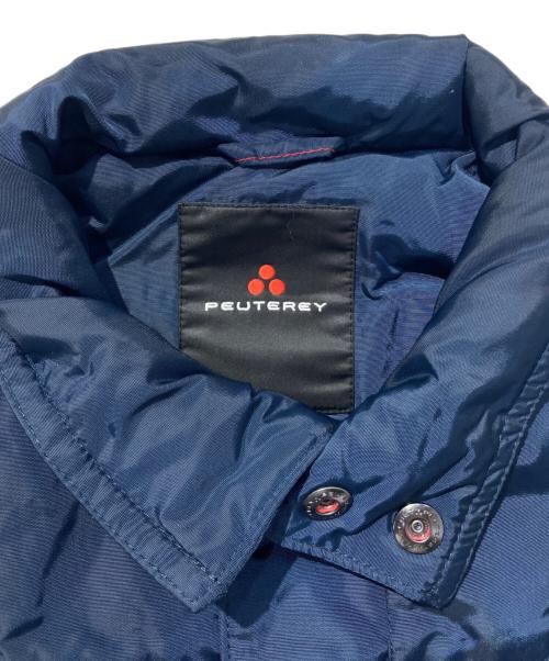PEUTEREY（ピューテリー）PEUTEREY (ピューテリー) ダウンジャケット ネイビー サイズ:SIZE 46の古着・服飾アイテム