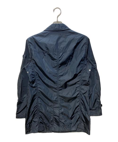 PEUTEREY（ピューテリー）PEUTEREY (ピューテリー) ナイロンコート ネイビー サイズ:Lの古着・服飾アイテム