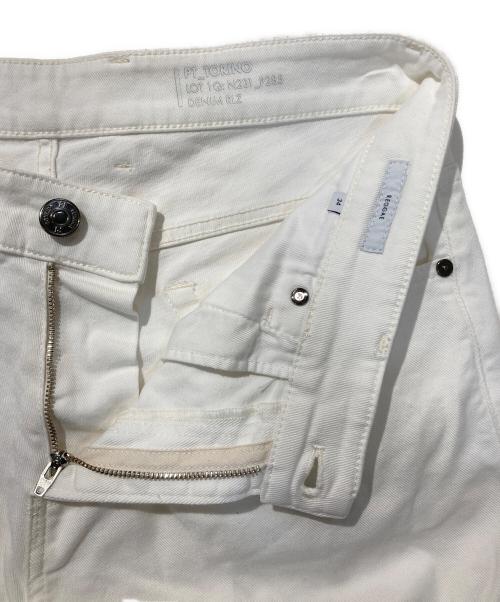 PT TORINO（ピーティートリノ）PT TORINO (ピーティートリノ) デニムパンツ ホワイト サイズ:Lの古着・服飾アイテム