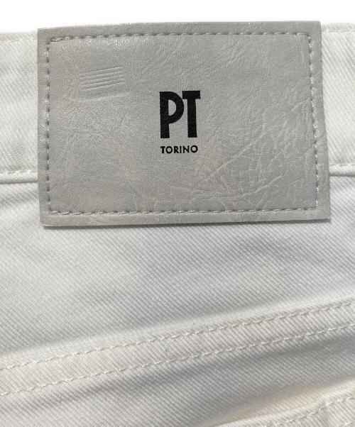 PT TORINO（ピーティートリノ）PT TORINO (ピーティートリノ) デニムパンツ ホワイト サイズ:Lの古着・服飾アイテム
