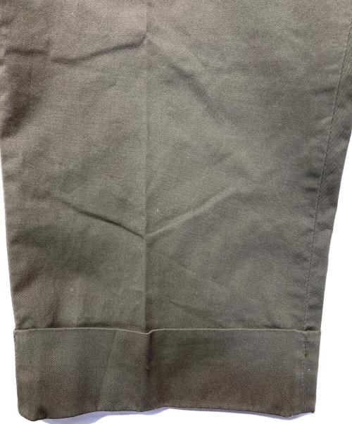 :colon（コロン）:colon (コロン) ストレッチチノ オリーブ サイズ:SIZE4の古着・服飾アイテム