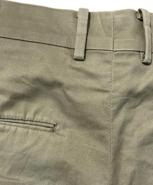 :colon（コロン）:colon (コロン) ストレッチチノ オリーブ サイズ:SIZE4の古着・服飾アイテム