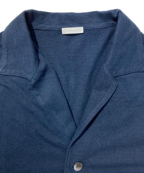 nomiamo（ノミアモ）nomiamo (ノミアモ) カノコ カットソージャケット ネイビー サイズ:Ⅿの古着・服飾アイテム
