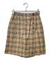 BURBERRY GOLF（バーバリーゴルフ）の古着「ノバチェックキュロットスカート」｜ベージュ