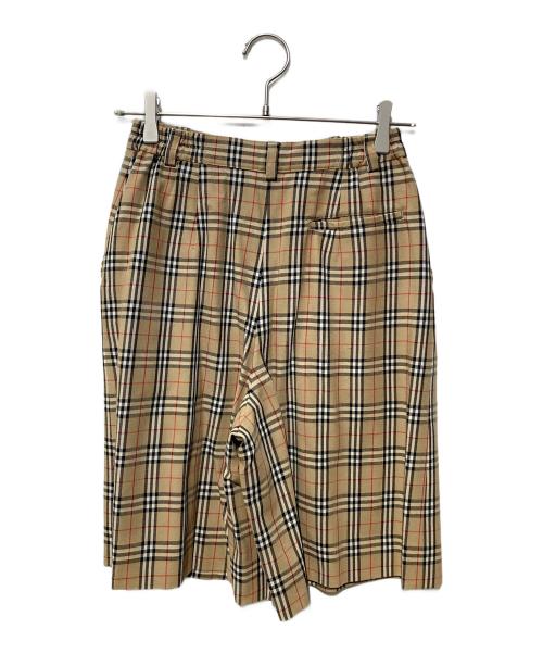 Burberry's（バーバリー）Burberry's (バーバリー) ノバチェックハーフパンツ ベージュ サイズ:Ⅿの古着・服飾アイテム