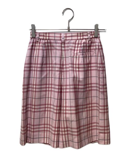 Burberry's（バーバリー）Burberry's (バーバリー) ノバチェックハーフパンツ ピンク サイズ:Mの古着・服飾アイテム