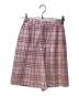 Burberry's（バーバリー）の古着「ノバチェックハーフパンツ」｜ピンク