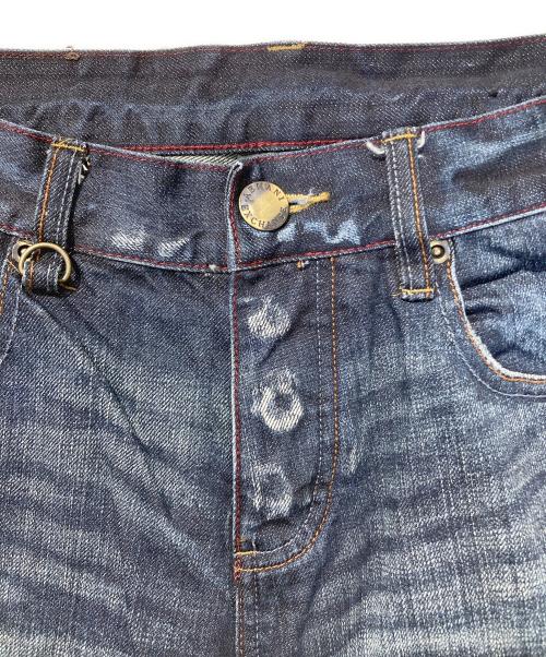 ARMANI EXCHANGE（アルマーニ エクスチェンジ）ARMANI EXCHANGE (アルマーニ エクスチェンジ) ダメージデニムパンツ インディゴ サイズ:SIZE29の古着・服飾アイテム