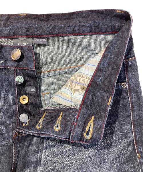 ARMANI EXCHANGE（アルマーニ エクスチェンジ）ARMANI EXCHANGE (アルマーニ エクスチェンジ) ダメージデニムパンツ インディゴ サイズ:SIZE29の古着・服飾アイテム