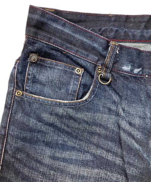 ARMANI EXCHANGE（アルマーニ エクスチェンジ）ARMANI EXCHANGE (アルマーニ エクスチェンジ) ダメージデニムパンツ インディゴ サイズ:SIZE29の古着・服飾アイテム