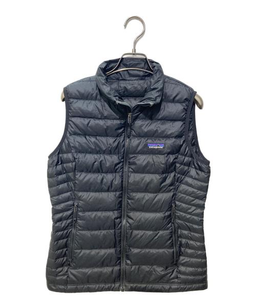 Patagonia（パタゴニア）Patagonia (パタゴニア) ダウンベスト ブラック サイズ:Ｓの古着・服飾アイテム