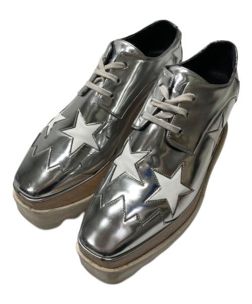 STELLA McCARTNEY（ステラマッカートニー）STELLA McCARTNEY (ステラマッカートニー) メタリックスターシューズ シルバー サイズ:36の古着・服飾アイテム
