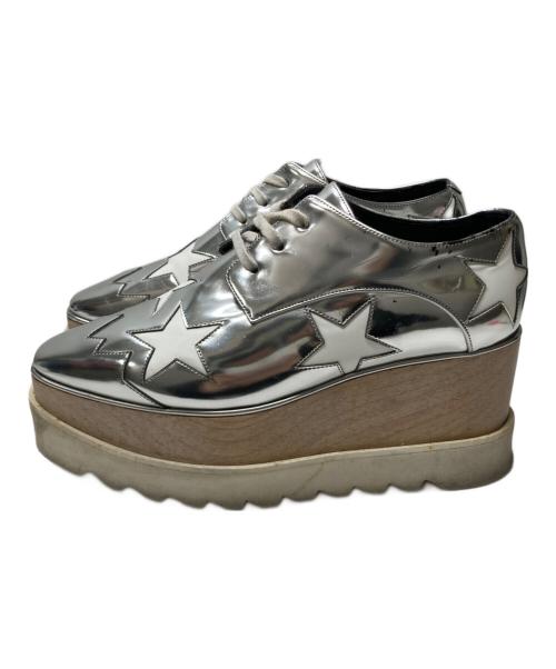 STELLA McCARTNEY（ステラマッカートニー）STELLA McCARTNEY (ステラマッカートニー) メタリックスターシューズ シルバー サイズ:36の古着・服飾アイテム