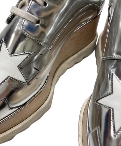 STELLA McCARTNEY（ステラマッカートニー）STELLA McCARTNEY (ステラマッカートニー) メタリックスターシューズ シルバー サイズ:36の古着・服飾アイテム