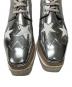 中古・古着 STELLA McCARTNEY (ステラマッカートニー) メタリックスターシューズ シルバー サイズ:36：5000円