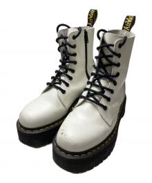 Dr.Martens（ドクターマーチン）の古着「JADON8ホールブーツ」｜ホワイト
