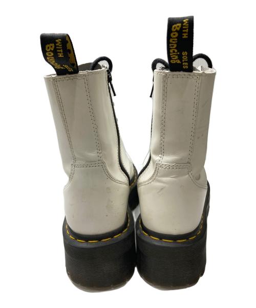 Dr.Martens（ドクターマーチン）Dr.Martens (ドクターマーチン) JADON8ホールブーツ ホワイト サイズ:UK 5の古着・服飾アイテム
