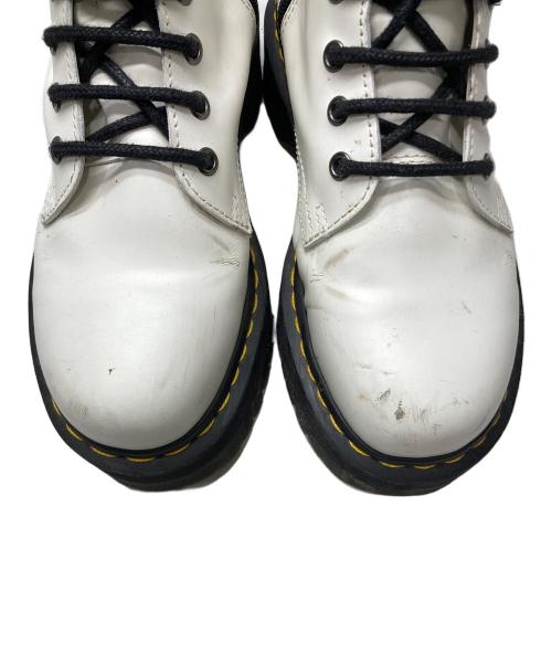 Dr.Martens（ドクターマーチン）Dr.Martens (ドクターマーチン) JADON8ホールブーツ ホワイト サイズ:UK 5の古着・服飾アイテム