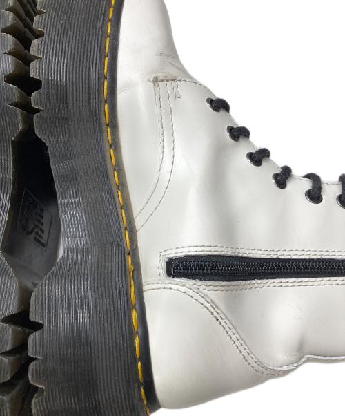 Dr.Martens（ドクターマーチン）Dr.Martens (ドクターマーチン) JADON8ホールブーツ ホワイト サイズ:UK 5の古着・服飾アイテム