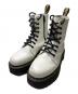 Dr.Martens（ドクターマーチン）の古着「JADON8ホールブーツ」｜ホワイト