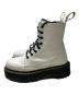 中古・古着 Dr.Martens (ドクターマーチン) JADON8ホールブーツ ホワイト サイズ:UK 5：8000円