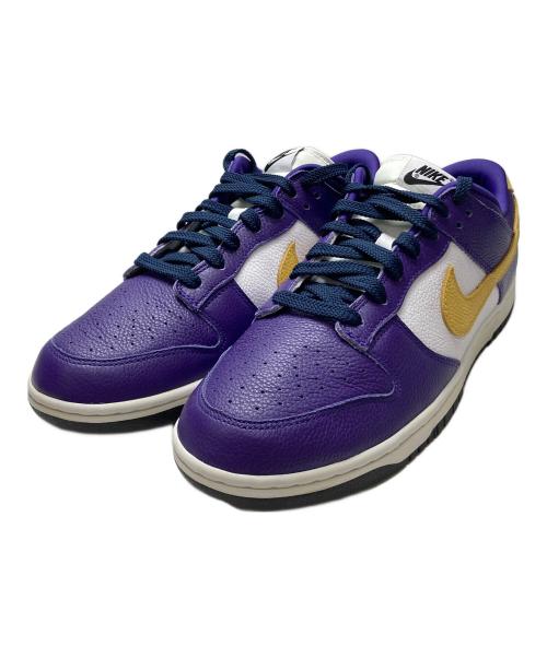 NIKE（ナイキ）NIKE (ナイキ) NIKE BY YOU DUNK LOW パープル サイズ:28.5の古着・服飾アイテム