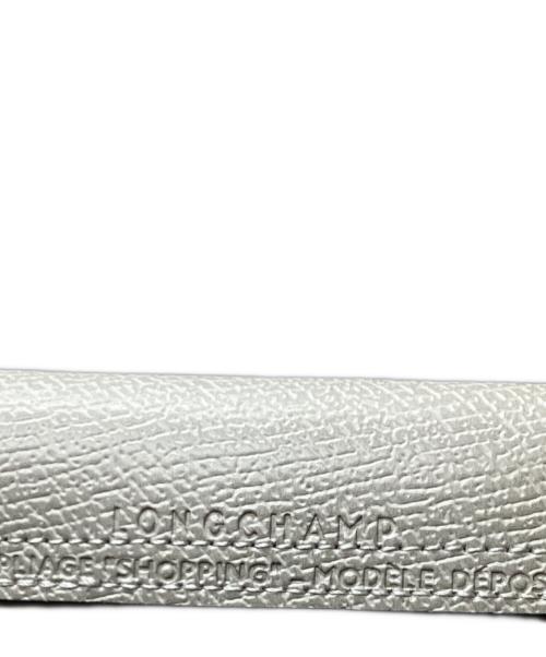 LONGCHAMP（ロンシャン）LONGCHAMP (ロンシャン) ナイロントートバッグ ホワイトの古着・服飾アイテム