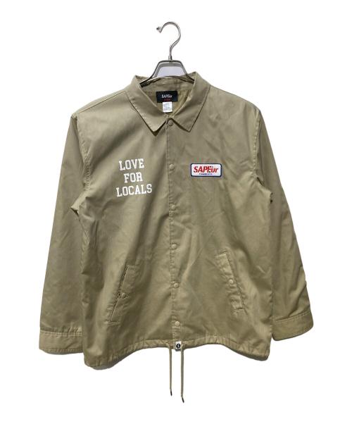 SAPEur（サプール）SAPEur (サプール) コーチジャケット ベージュ サイズ:XLの古着・服飾アイテム