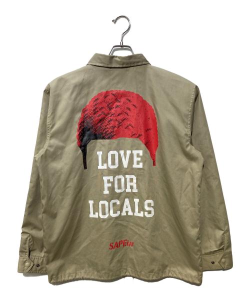 SAPEur（サプール）SAPEur (サプール) コーチジャケット ベージュ サイズ:XLの古着・服飾アイテム