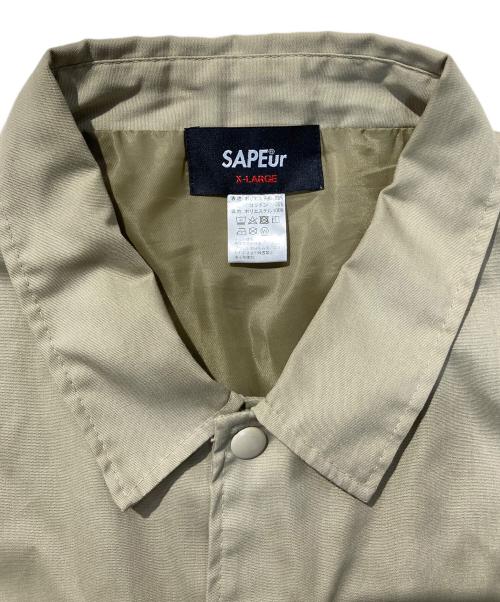 SAPEur（サプール）SAPEur (サプール) コーチジャケット ベージュ サイズ:XLの古着・服飾アイテム