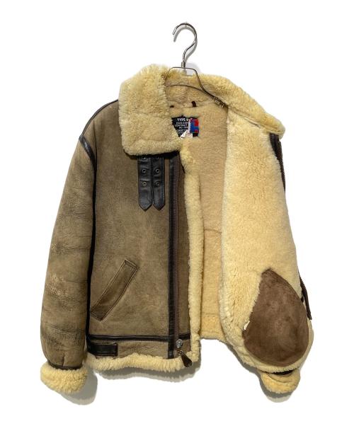 Schott（ショット）Schott (ショット) B-3フライトジャケット ブラウン サイズ:40の古着・服飾アイテム