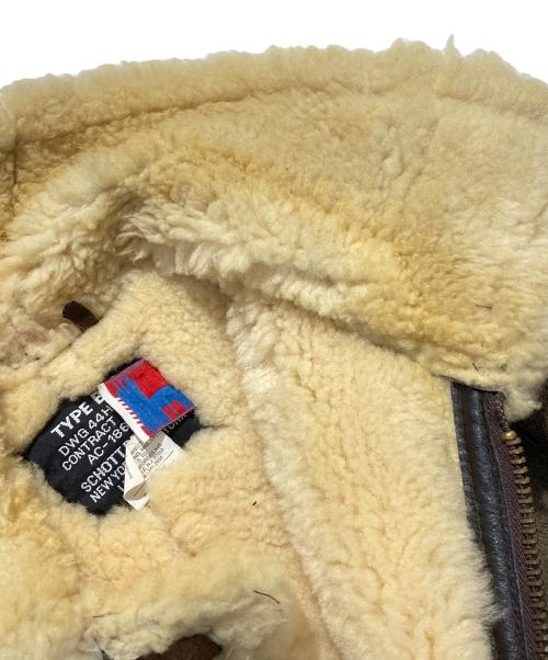 Schott（ショット）Schott (ショット) B-3フライトジャケット ブラウン サイズ:40の古着・服飾アイテム