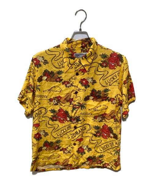 TED COMPANY（テッドカンパニー）TED COMPANY (テッドカンパニー) テッドマンアロハシャツ イエロー サイズ:Mの古着・服飾アイテム