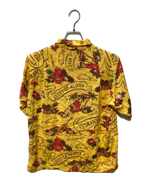 TED COMPANY（テッドカンパニー）TED COMPANY (テッドカンパニー) テッドマンアロハシャツ イエロー サイズ:Mの古着・服飾アイテム