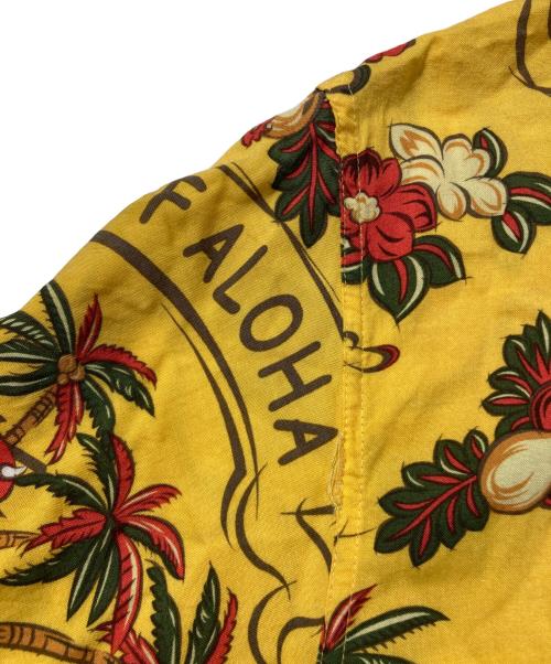 TED COMPANY（テッドカンパニー）TED COMPANY (テッドカンパニー) テッドマンアロハシャツ イエロー サイズ:Mの古着・服飾アイテム