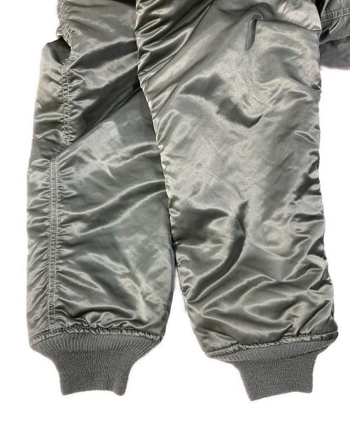 CORINTH（コリンス）CORINTH (コリンス) フライトジャケット グリーン サイズ:Lの古着・服飾アイテム