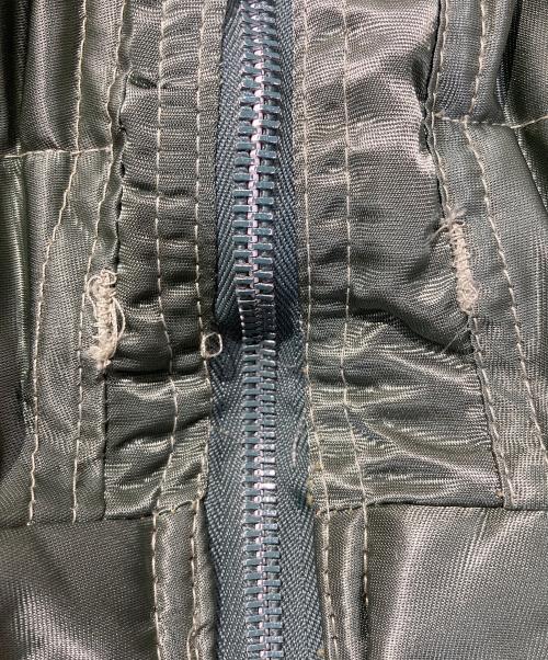 CORINTH（コリンス）CORINTH (コリンス) フライトジャケット グリーン サイズ:Lの古着・服飾アイテム