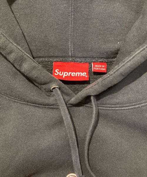 SUPREME（シュプリーム）SUPREME (シュプリーム) Embroidered Chenille Hooded ブラック サイズ:XLの古着・服飾アイテム