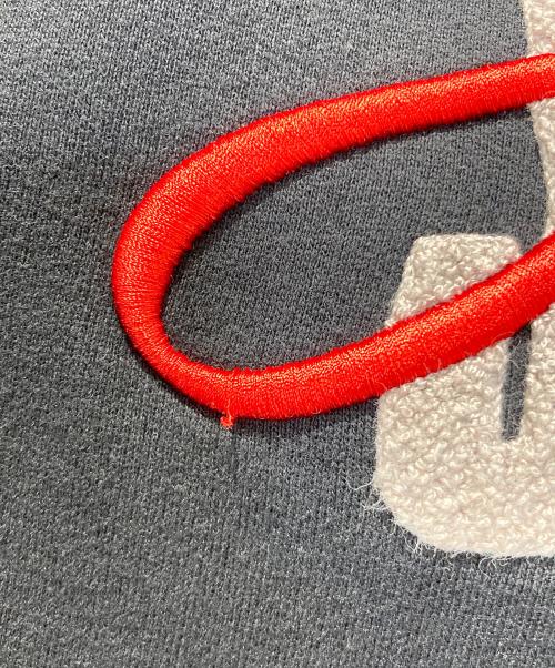 SUPREME（シュプリーム）SUPREME (シュプリーム) Embroidered Chenille Hooded ブラック サイズ:XLの古着・服飾アイテム