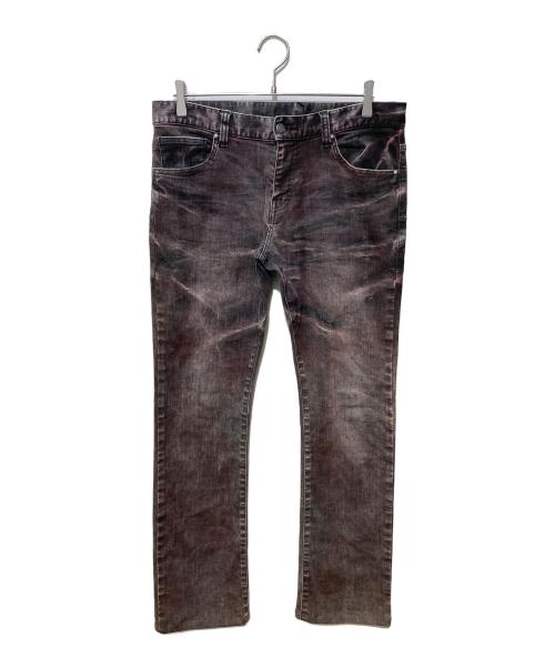 TORNADO MART（トルネードマート）TORNADO MART (トルネードマート) ハイブリッドグランジクリヤー箔シューカット レッド サイズ:Lの古着・服飾アイテム