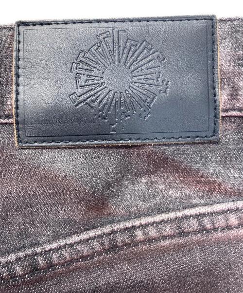 TORNADO MART（トルネードマート）TORNADO MART (トルネードマート) ハイブリッドグランジクリヤー箔シューカット レッド サイズ:Lの古着・服飾アイテム