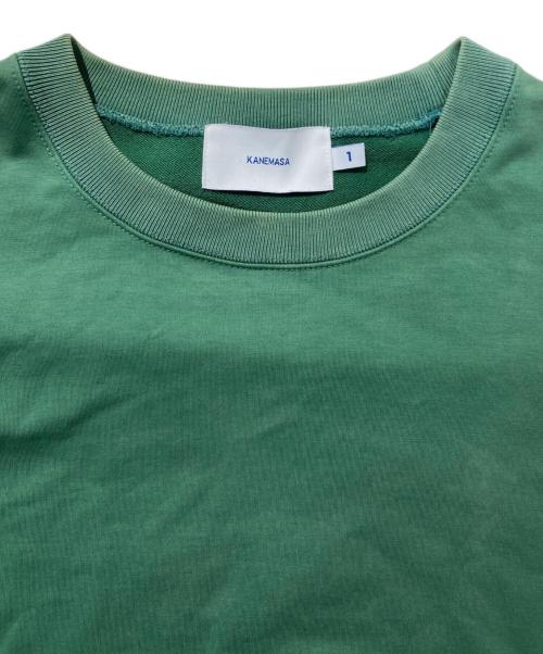 KANEMASA（カネマサ）KANEMASA (カネマサ) クルーネックスウェット グリーン サイズ:SIZE 1の古着・服飾アイテム
